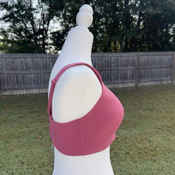 Victoria's Secret Sports Bra Size 34DDD Pink Featherweight Max Sports Bra NWT - Picture 6 of 6